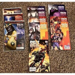 Marvel Comics‎ Siege 1-4 / Siege Embedded 1-4 Plus One-Shots VF 2010